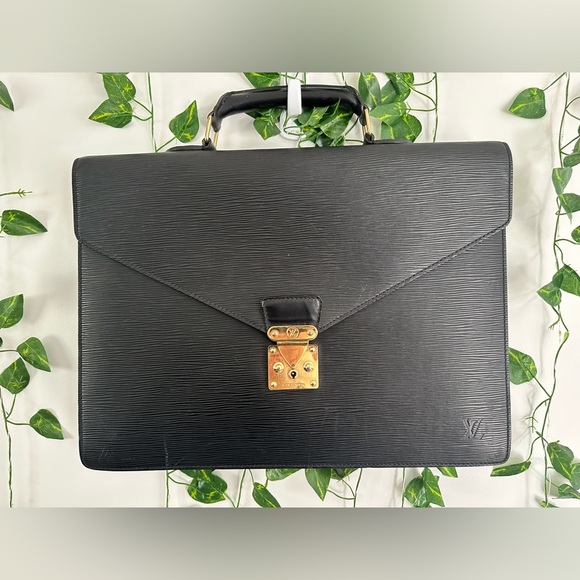 🖤🖤 Authentic Louis Vuitton Epi Serviette Briefcase 🖤🖤 - Picture 1 of 16